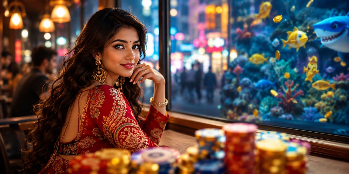 ময়মনসিংহের রাতের বাজারে গেম খেলার দৃশ্য